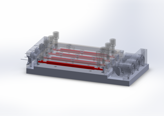Progettazione di camera microfluidica per analisi di contaminanti